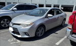 2015 Toyota Corolla L Silver vin: 5YFBURHE7FP227198