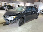 2015 Toyota Corolla L Black vin: 5YFBURHE7FP235687