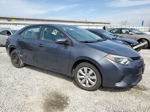 2015 Toyota Corolla L Синий vin: 5YFBURHE7FP235821