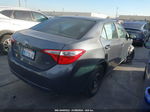 2015 Toyota Corolla Le Gray vin: 5YFBURHE7FP251291