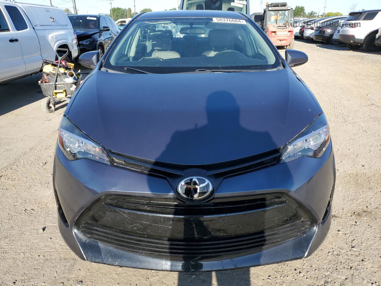 2015 Toyota Corolla L Gray vin: 5YFBURHE7FP251291