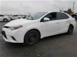 2015 Toyota Corolla L White vin: 5YFBURHE7FP251629