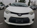 2015 Toyota Corolla L White vin: 5YFBURHE7FP251629