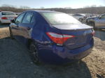 2015 Toyota Corolla L Blue vin: 5YFBURHE7FP255986