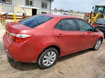 2015 Toyota Corolla L Red vin: 5YFBURHE7FP263330