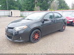 2015 Toyota Corolla S Plus Black vin: 5YFBURHE7FP274148