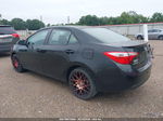 2015 Toyota Corolla S Plus Black vin: 5YFBURHE7FP274148