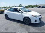 2015 Toyota Corolla S Plus White vin: 5YFBURHE7FP275641