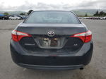 2015 Toyota Corolla L Black vin: 5YFBURHE7FP279480