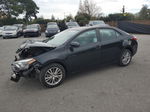 2015 Toyota Corolla L Black vin: 5YFBURHE7FP279480