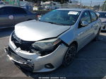 2015 Toyota Corolla S Plus Silver vin: 5YFBURHE7FP305575