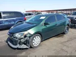 2015 Toyota Corolla Le Green vin: 5YFBURHE7FP323476