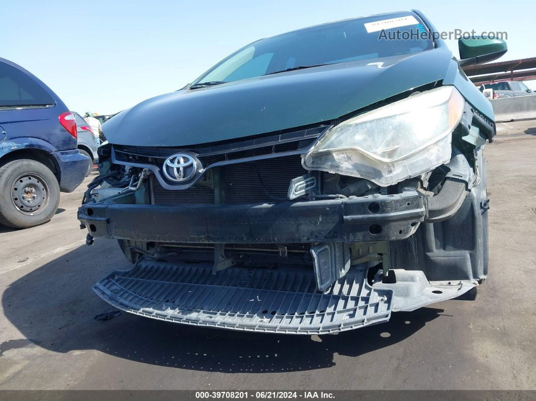 2015 Toyota Corolla Le Green vin: 5YFBURHE7FP323476