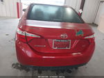 2015 Toyota Corolla Le Red vin: 5YFBURHE7FP328029