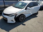 2015 Toyota Corolla L White vin: 5YFBURHE7FP336860