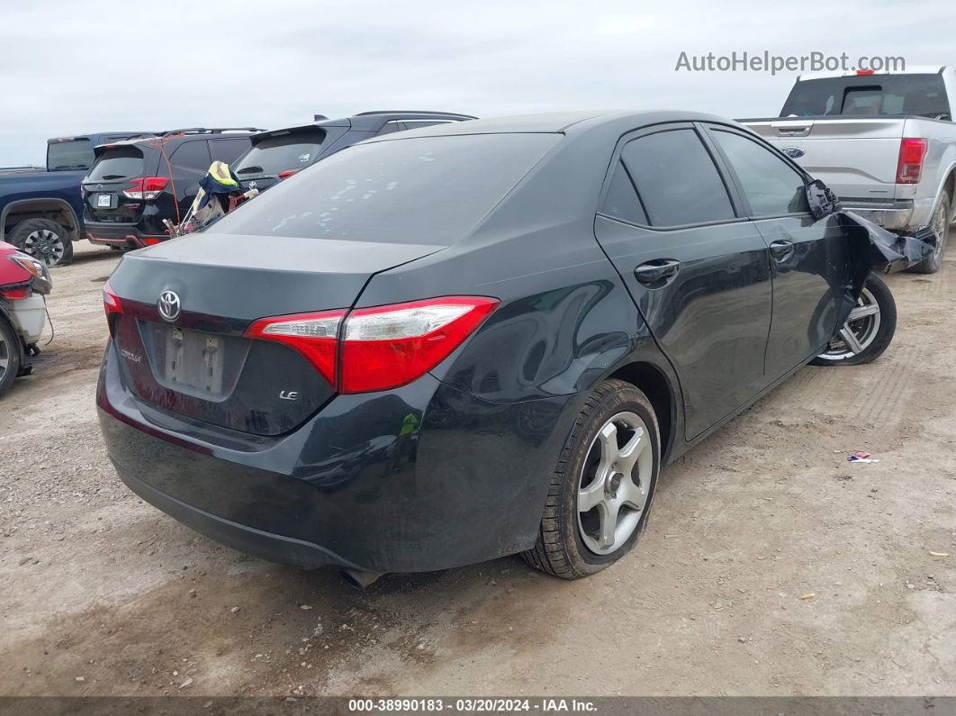 2015 Toyota Corolla Le Черный vin: 5YFBURHE7FP351343