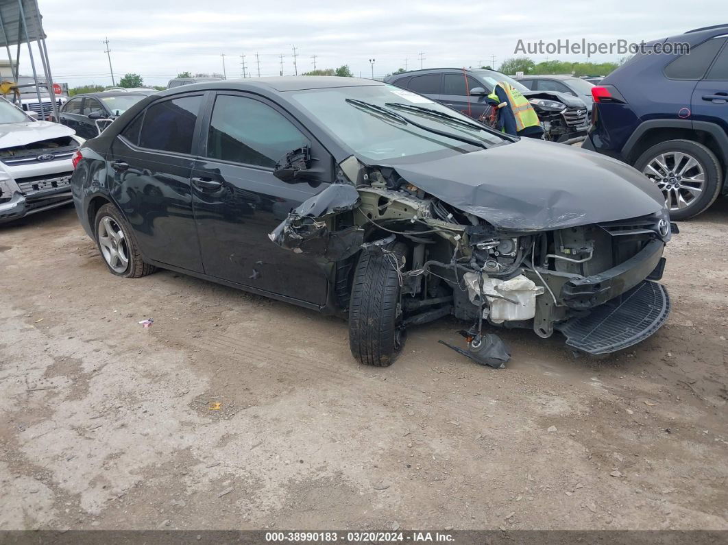 2015 Toyota Corolla Le Black vin: 5YFBURHE7FP351343