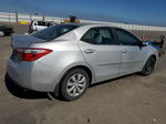 2015 Toyota Corolla L Silver vin: 5YFBURHE7FP357501