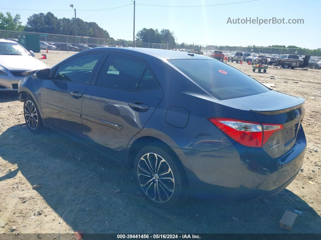 2016 Toyota Corolla S Plus Синий vin: 5YFBURHE7GP385669