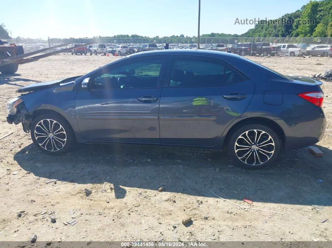 2016 Toyota Corolla S Plus Blue vin: 5YFBURHE7GP385669