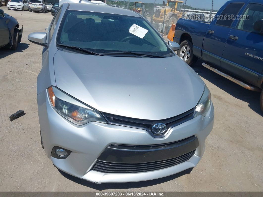 2016 Toyota Corolla Le Plus Silver vin: 5YFBURHE7GP390130