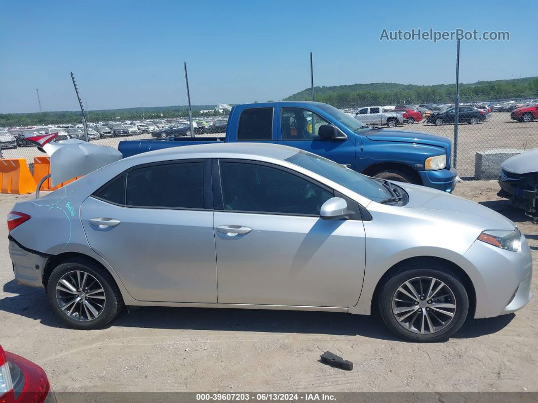 2016 Toyota Corolla Le Plus Silver vin: 5YFBURHE7GP390130