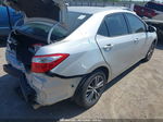 2016 Toyota Corolla Le Plus Silver vin: 5YFBURHE7GP390130