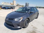 2016 Toyota Corolla L Gray vin: 5YFBURHE7GP533111