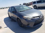 2016 Toyota Corolla L Gray vin: 5YFBURHE7GP533111