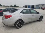 2017 Toyota Corolla L Silver vin: 5YFBURHE7HP578244