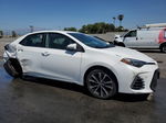 2017 Toyota Corolla L White vin: 5YFBURHE7HP591222