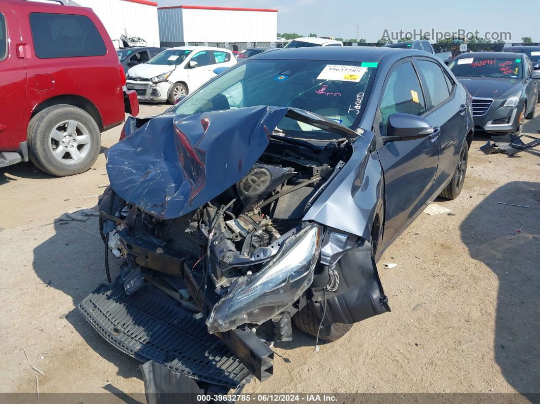 2017 Toyota Corolla Se Gray vin: 5YFBURHE7HP606348