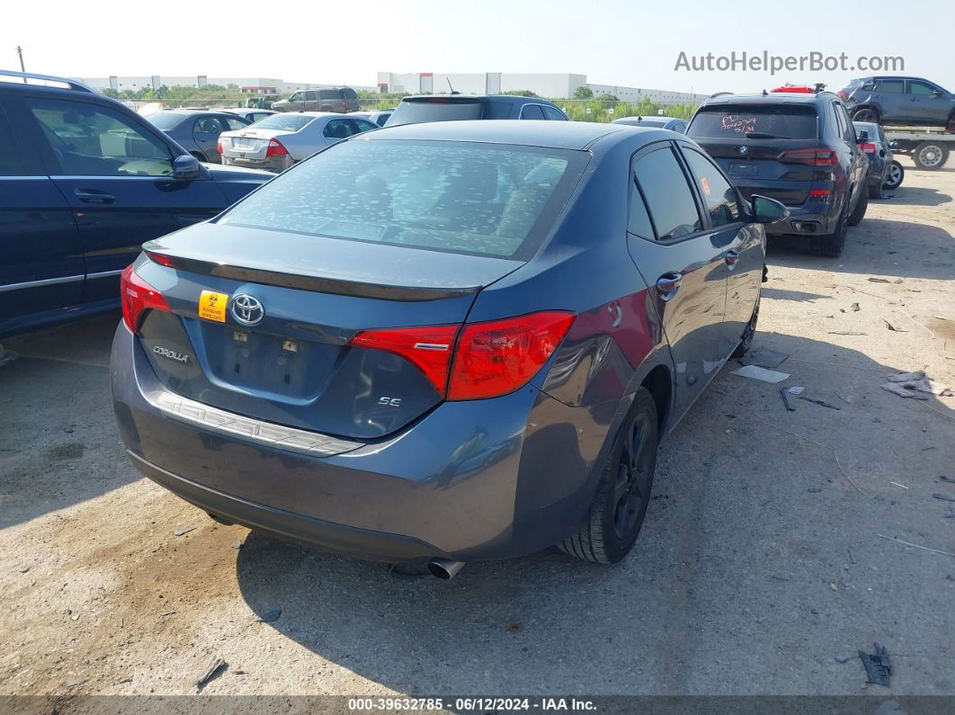 2017 Toyota Corolla Se Серый vin: 5YFBURHE7HP606348