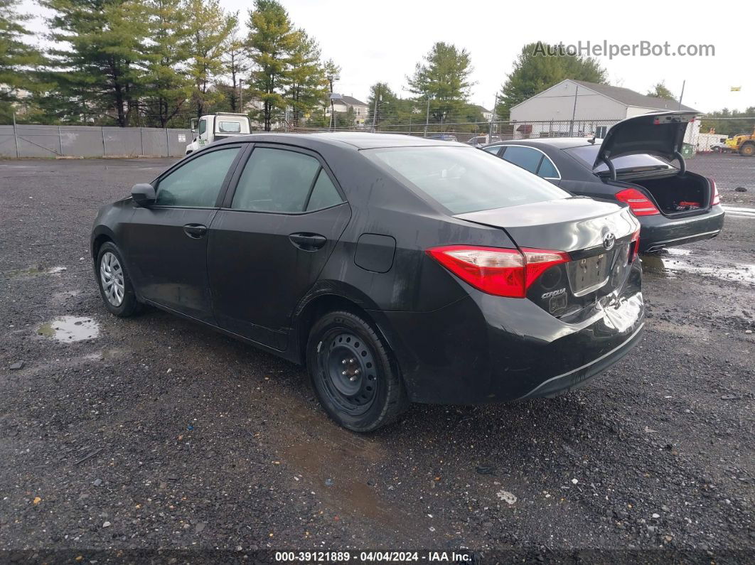 2017 Toyota Corolla Le Black vin: 5YFBURHE7HP611758