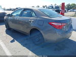 2017 Toyota Corolla Le Gray vin: 5YFBURHE7HP620878