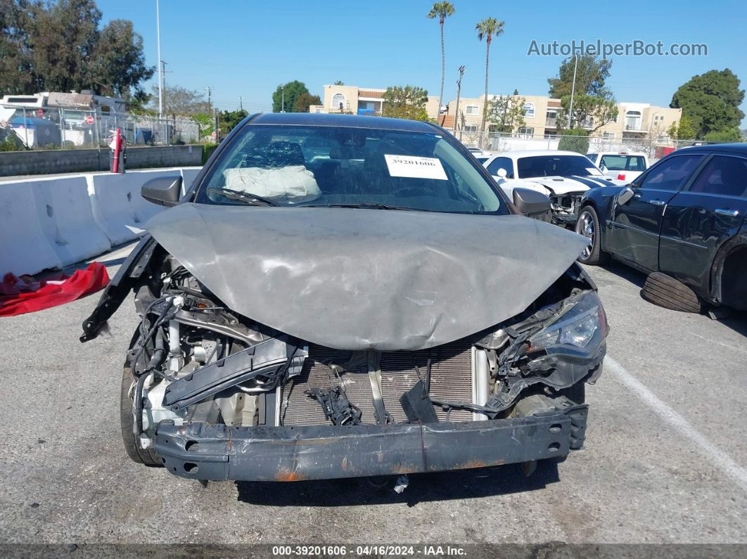 2017 Toyota Corolla Le Gray vin: 5YFBURHE7HP620878