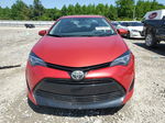 2017 Toyota Corolla L Red vin: 5YFBURHE7HP639124