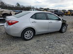 2017 Toyota Corolla L Silver vin: 5YFBURHE7HP640581