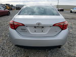 2017 Toyota Corolla L Silver vin: 5YFBURHE7HP640581