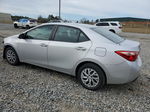 2017 Toyota Corolla L Silver vin: 5YFBURHE7HP640581