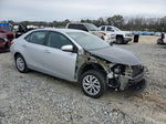 2017 Toyota Corolla L Silver vin: 5YFBURHE7HP640581