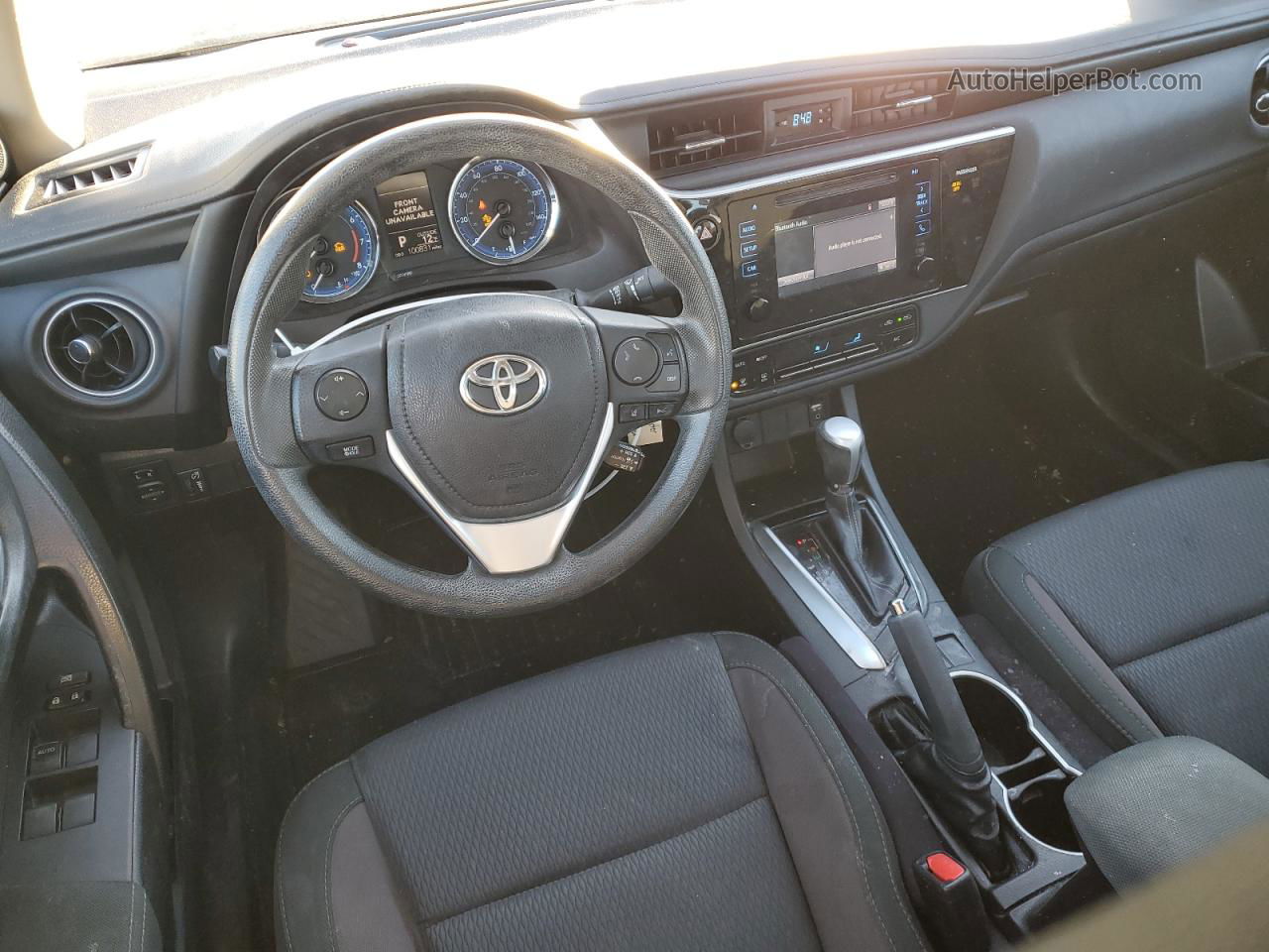 2017 Toyota Corolla L Красный vin: 5YFBURHE7HP657073