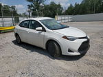 2017 Toyota Corolla L White vin: 5YFBURHE7HP686573