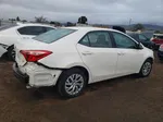 2019 Toyota Corolla L White vin: 5YFBURHE7KP862691