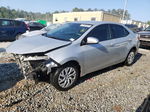 2019 Toyota Corolla L Silver vin: 5YFBURHE7KP864280