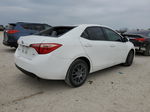 2019 Toyota Corolla L White vin: 5YFBURHE7KP864635