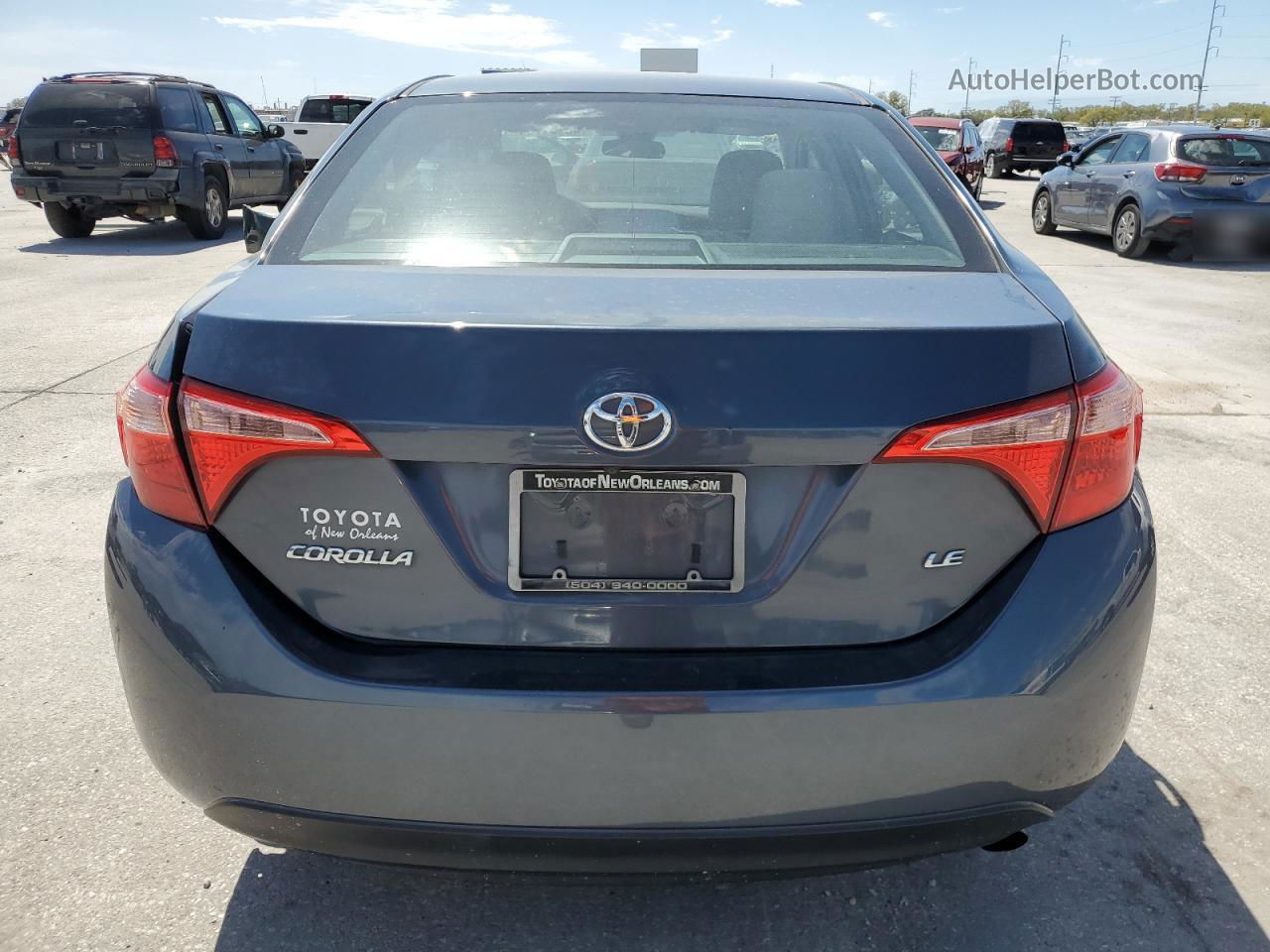 2019 Toyota Corolla L Gray vin: 5YFBURHE7KP869804