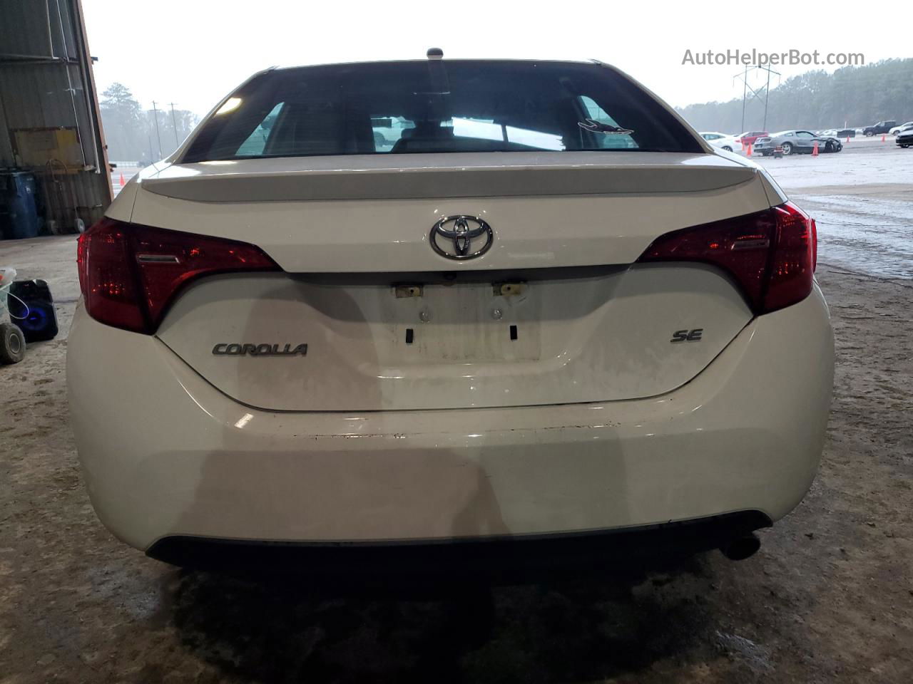 2019 Toyota Corolla L White vin: 5YFBURHE7KP870578