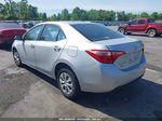 2019 Toyota Corolla L Silver vin: 5YFBURHE7KP871956