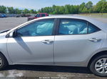 2019 Toyota Corolla L Silver vin: 5YFBURHE7KP871956